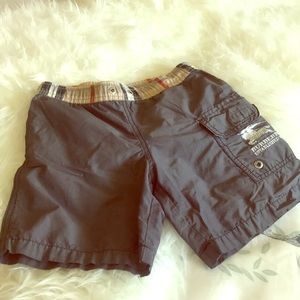 Authentic Youth Burberry swimming trunks .